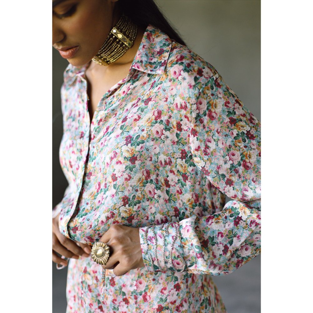 NORN Milano Broken Wave Cuff Shirt