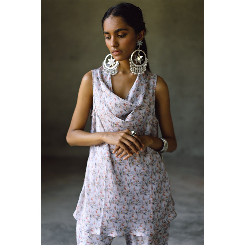 NORN Oxford Cowl Top