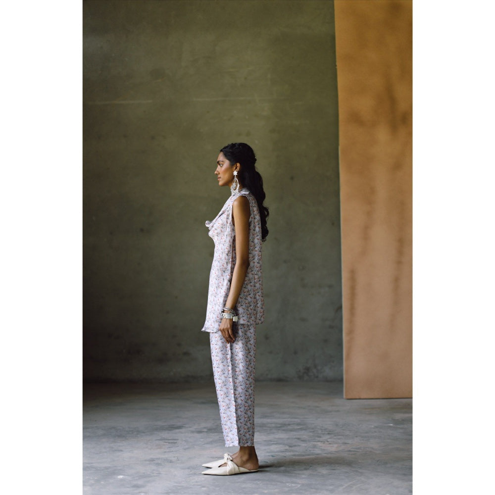 NORN Oxford Cowl Top