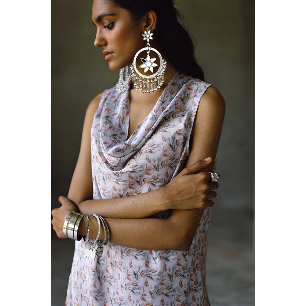 NORN Oxford Cowl Top