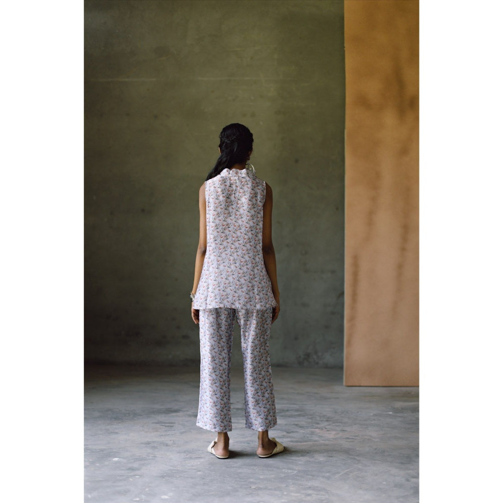 NORN Oxford Cowl Top