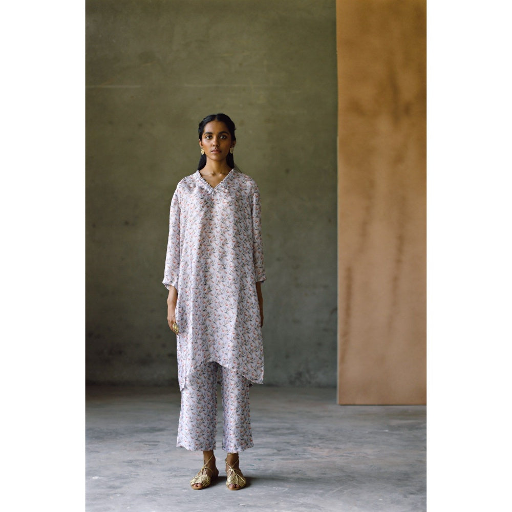 NORN Oxford Frill Kurta