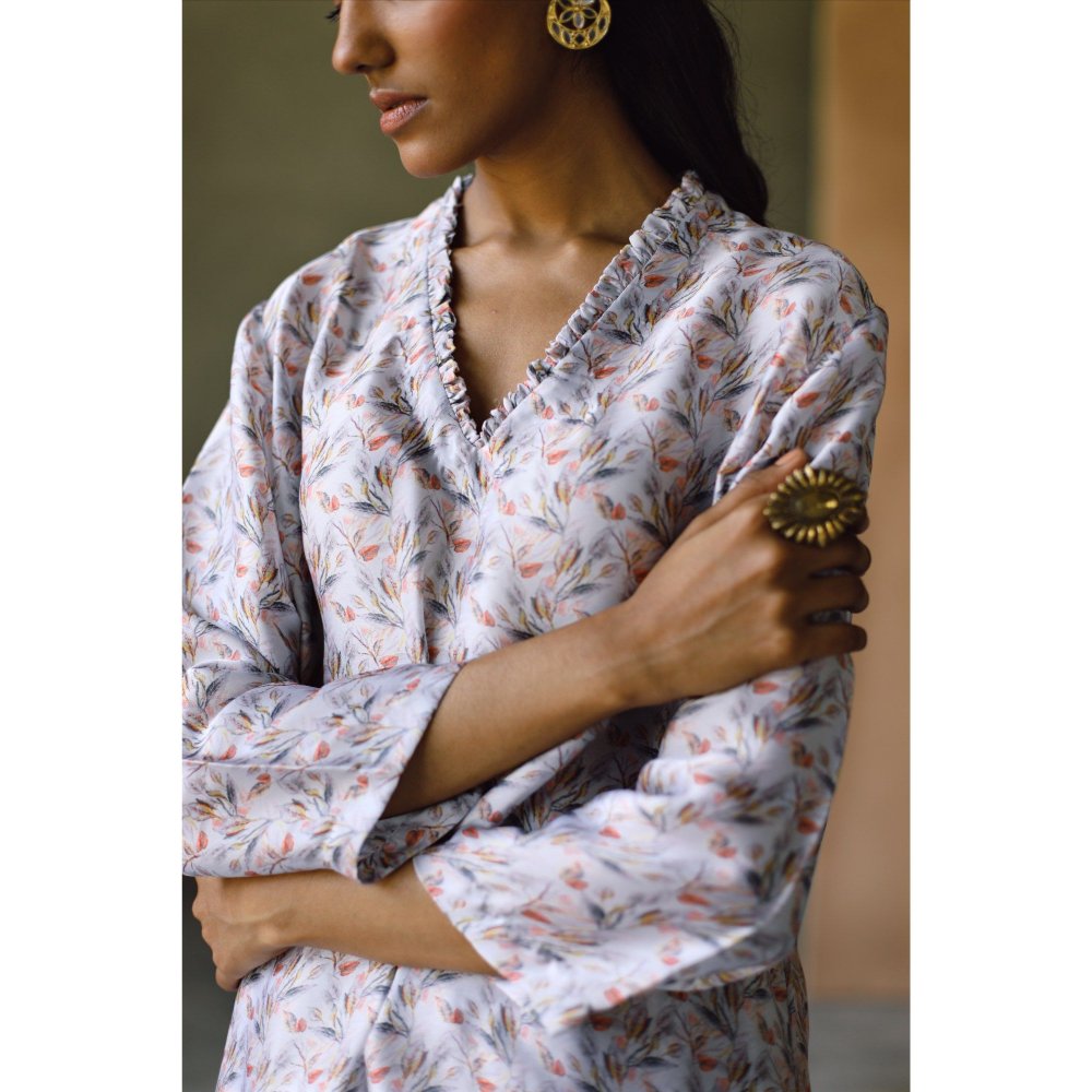 NORN Oxford Frill Kurta