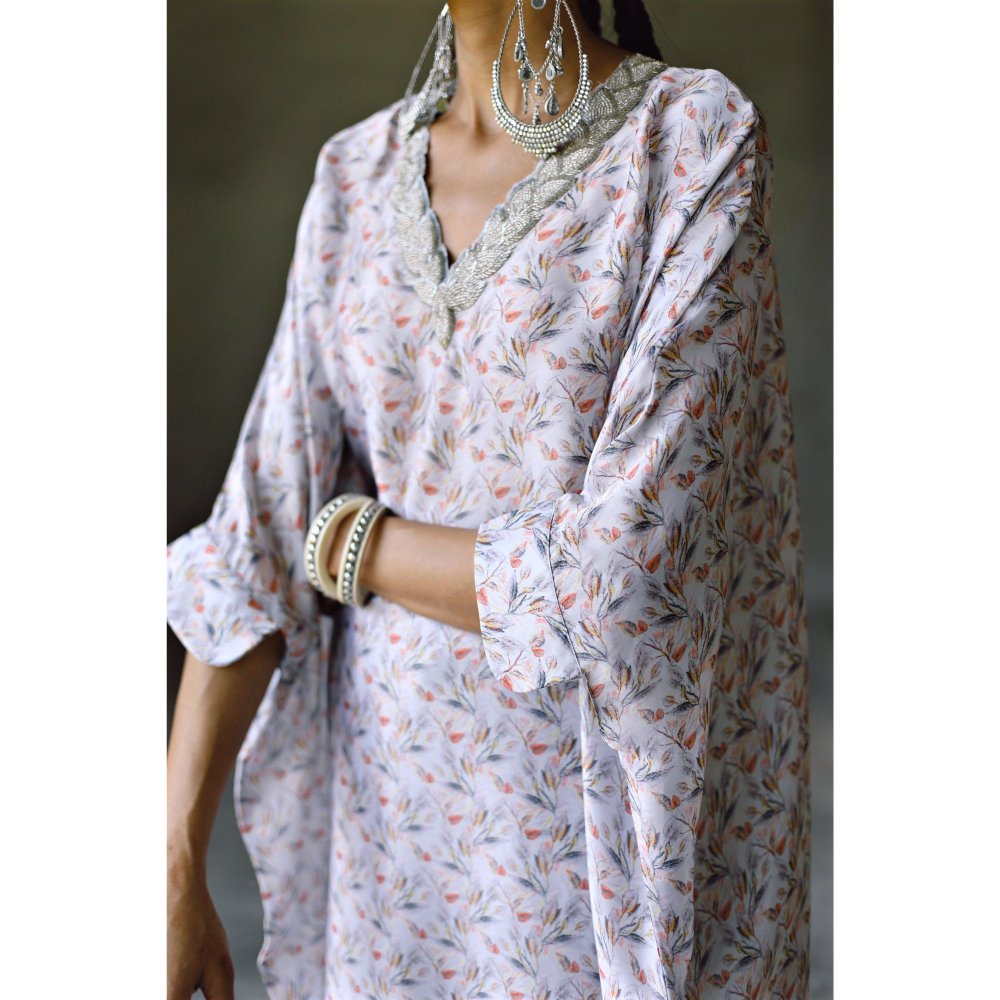 NORN Oxford V Emb Kaftan