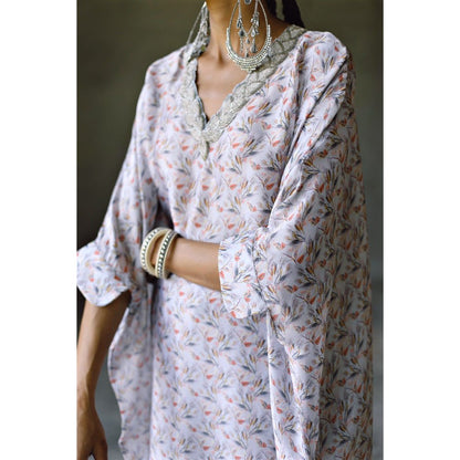NORN Oxford V Emb Kaftan