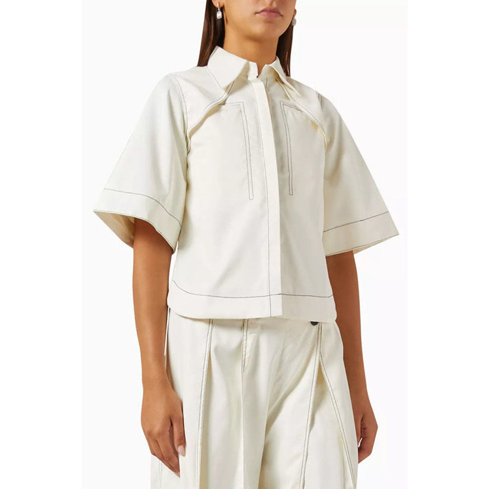 Notebook Women Ivory Ebba Top with Pant