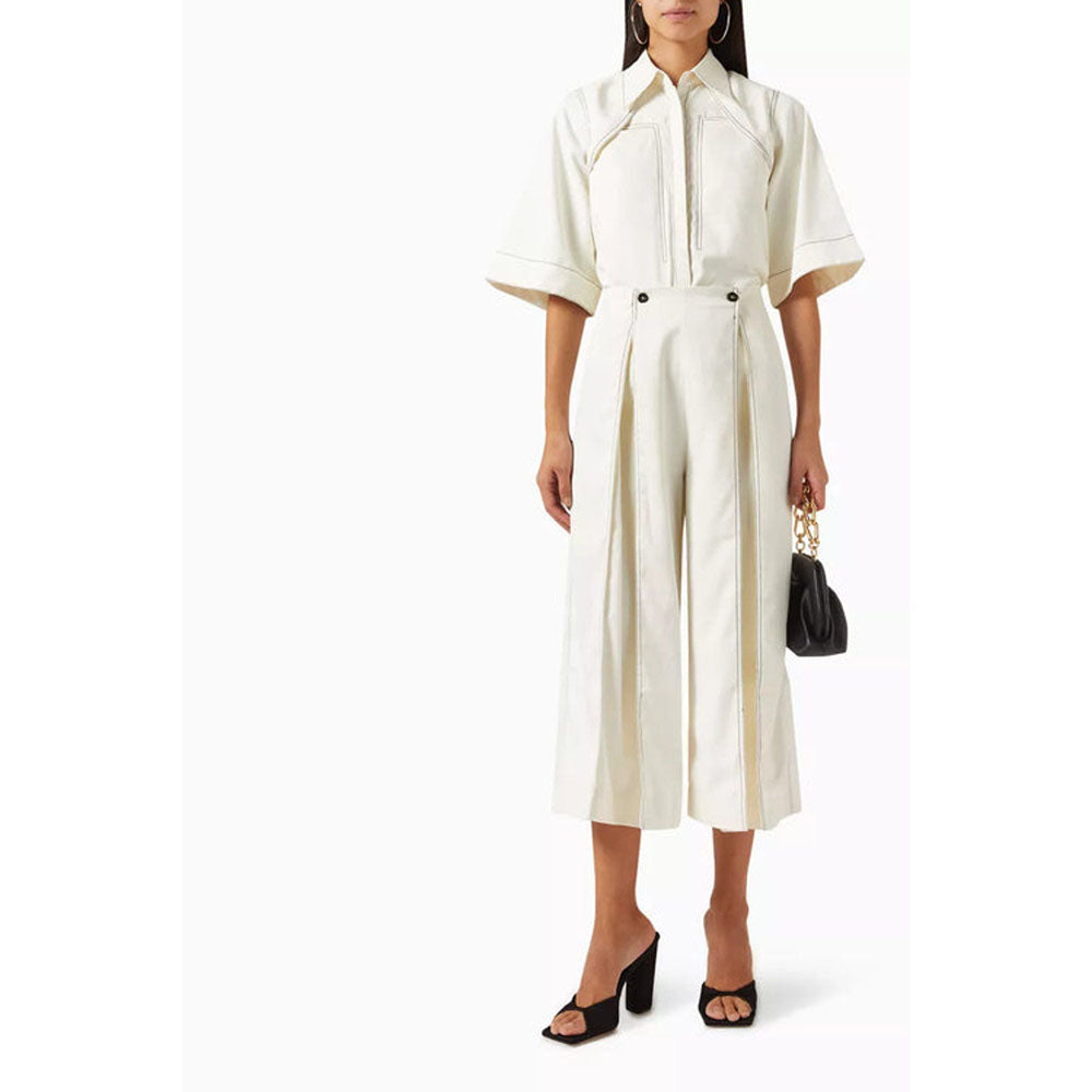 Notebook Women Ivory Ebba Top with Pant