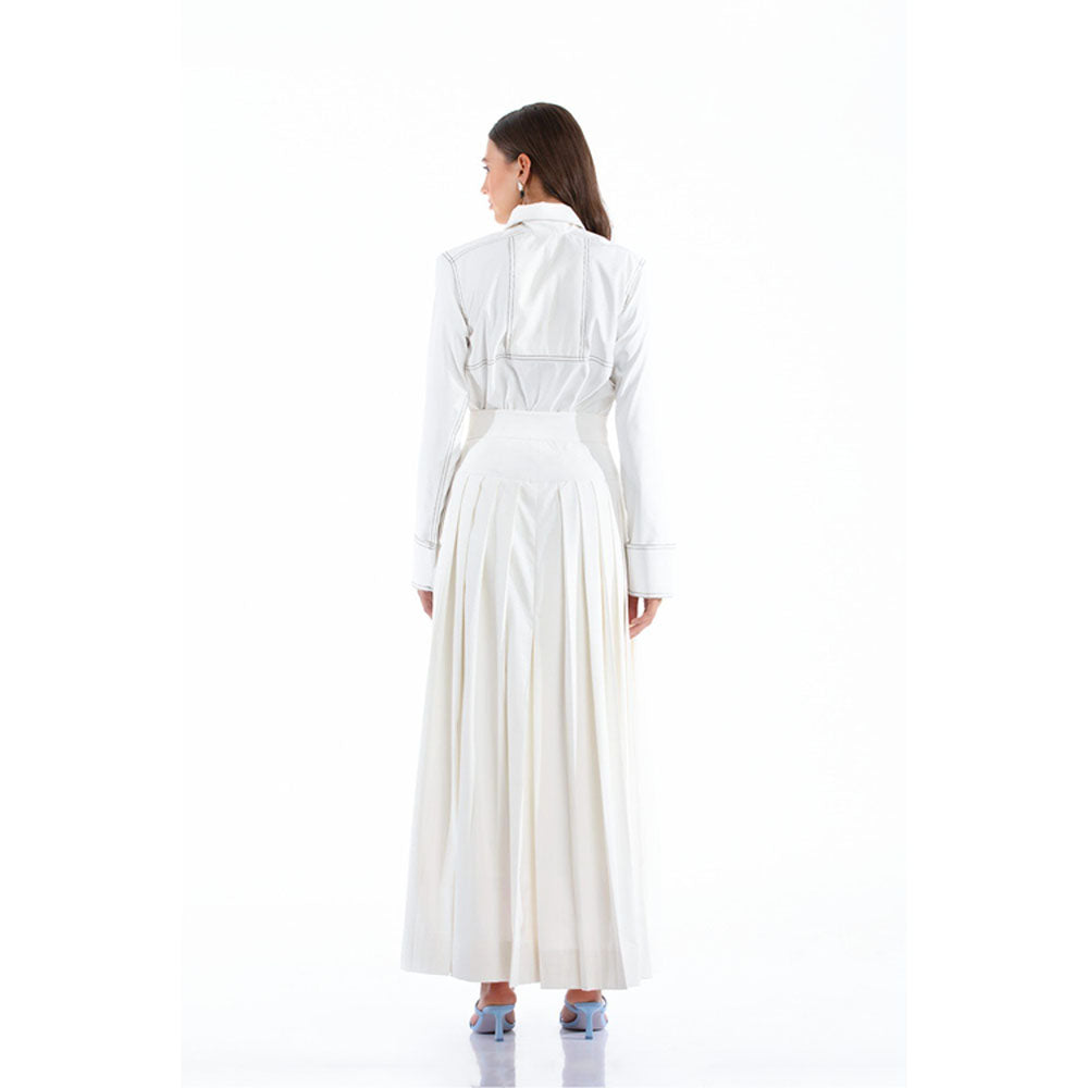 Notebook Women White Xela Top with Pant