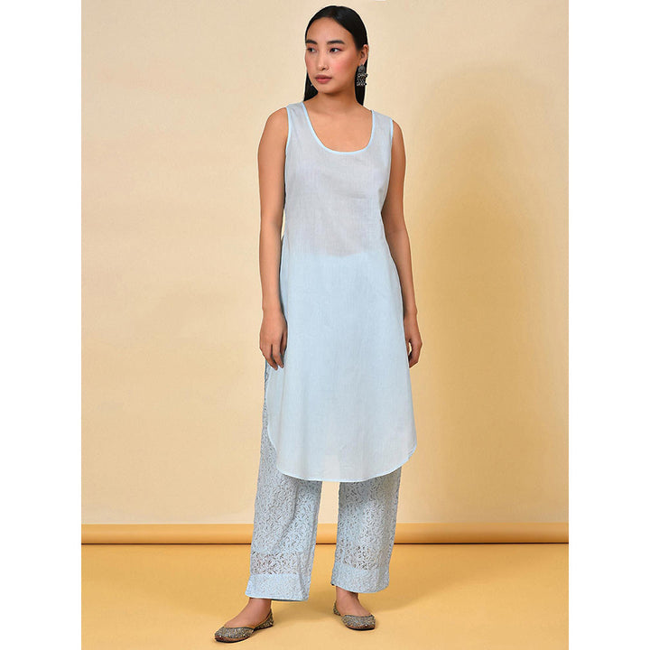 NUHH Iceberg Kurta And Pant (Set of 3)