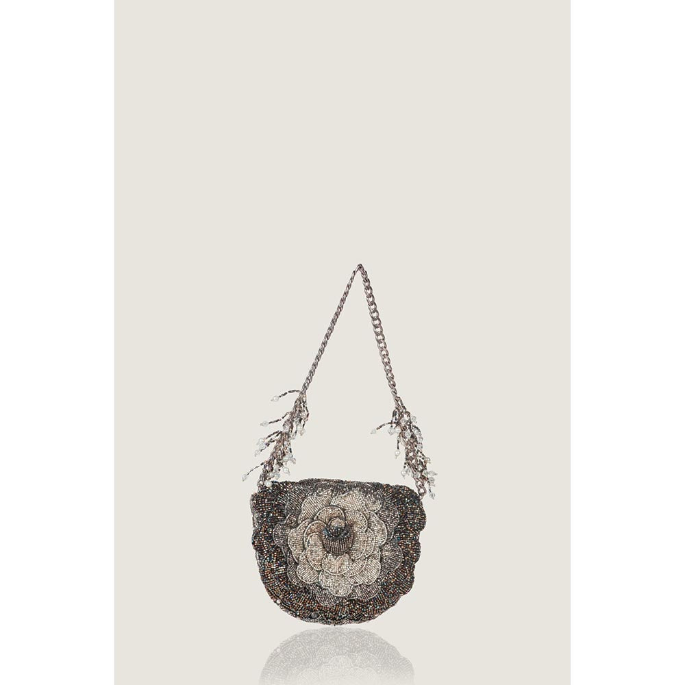 DOUX AMOUR Coco Mini Silver Handbag