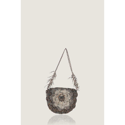 DOUX AMOUR Coco Mini Silver Handbag