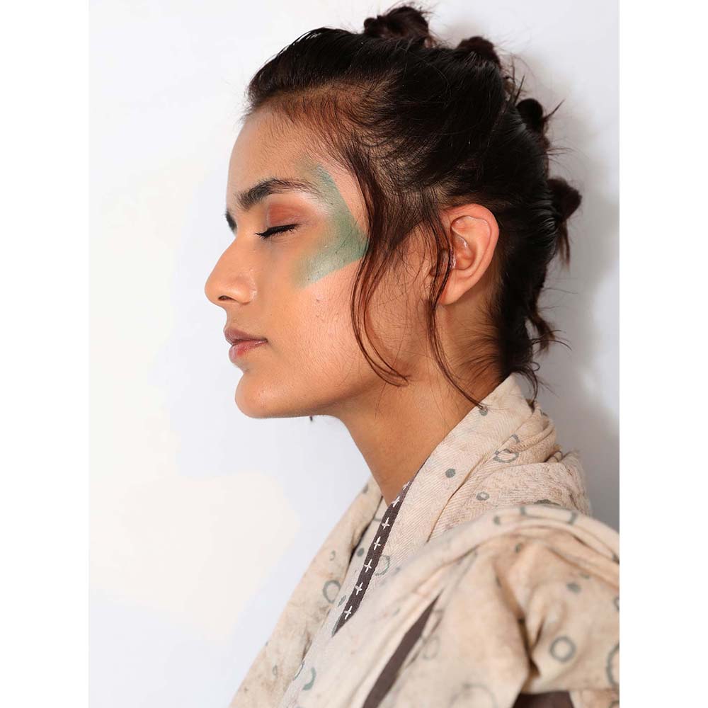 JAYATI GOENKA Beige Printed Stole