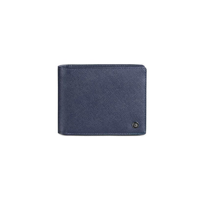 Lapis Bard Blue Stanford Bi-Fold Wallet With Coin Pouch