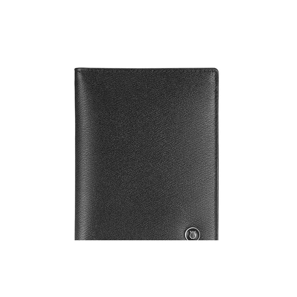 Lapis Bard Black Belgravia L-Fold Wallet