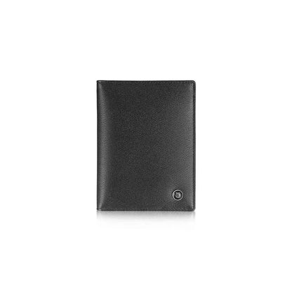Lapis Bard Black Belgravia L-Fold Wallet
