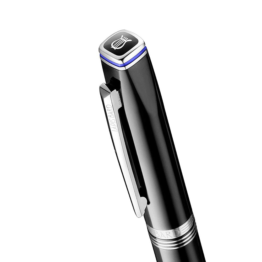 Lapis Bard Black Contemporary Rollerball Pen