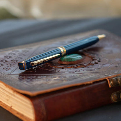 Lapis Bard Blue Contemporary Ballpoint Pen