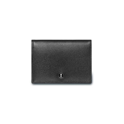 Lapis Bard Black Belgravia Credit Card Holder With ID Slot