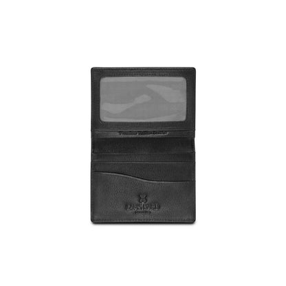 Lapis Bard Black Belgravia Credit Card Holder With ID Slot