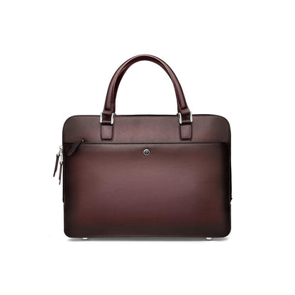 Lapis Bard Ducorium Spencer 14-inch Slim Laptop Business Bag Bordeaux