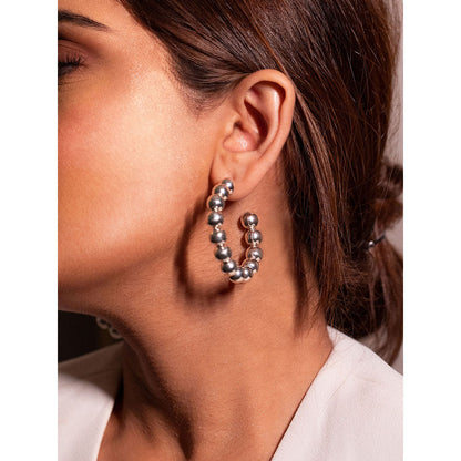 MNSH Audrey Silver Hoops