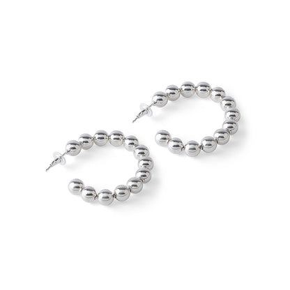 MNSH Audrey Silver Hoops
