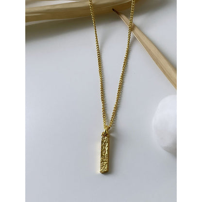 MNSH Minimalistic Initial I Necklace