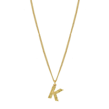 MNSH Minimalistic Initial K Necklace