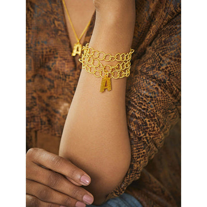 MNSH Signature Initial A Necklace