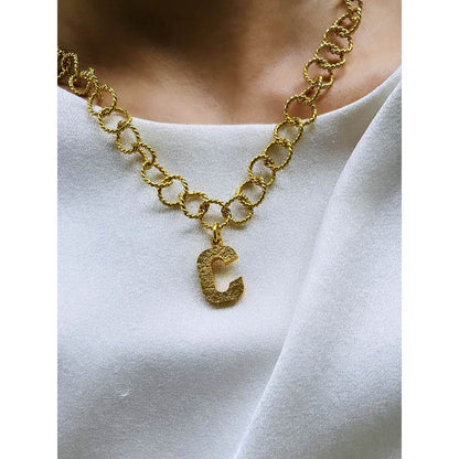 MNSH Signature Initial C Necklace