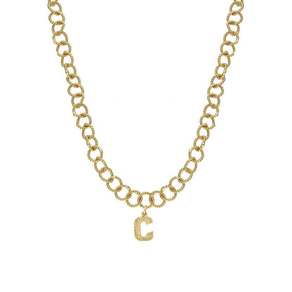 MNSH Signature Initial C Necklace