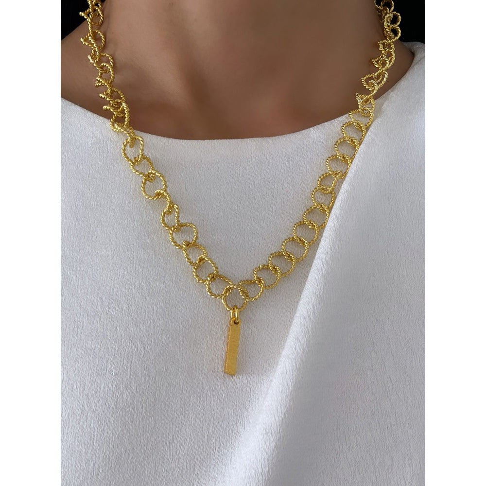 MNSH Signature Initial I Necklace