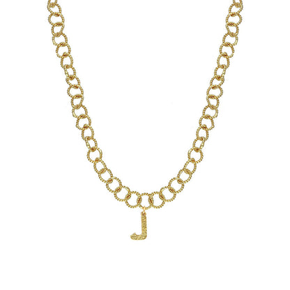 MNSH Signature Initial J Necklace