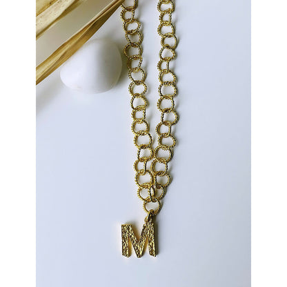 MNSH Signature Initial M Necklace