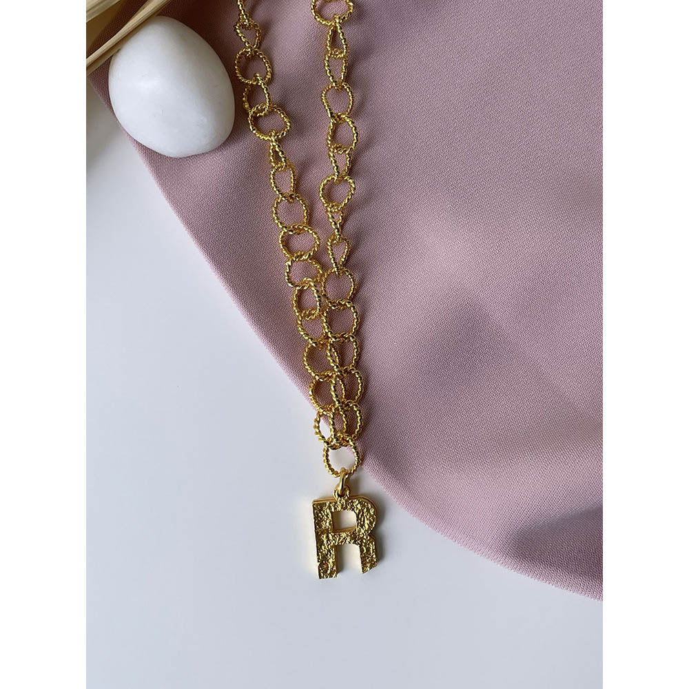 MNSH Signature Initial R Necklace