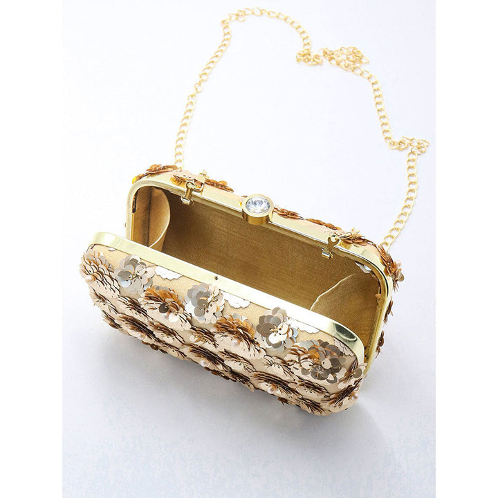 Odette Resplendent Flowery Clutch