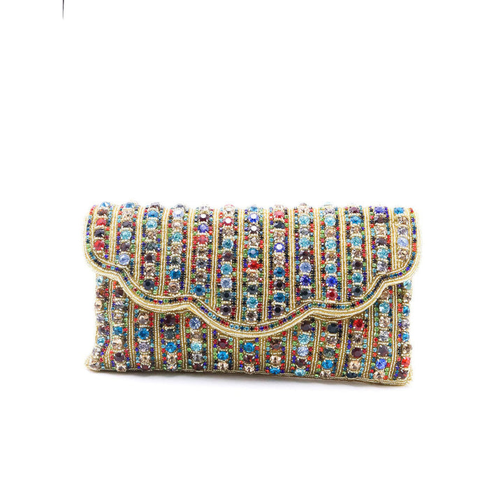 Odette Multi-Coloured Stone Sling Bag