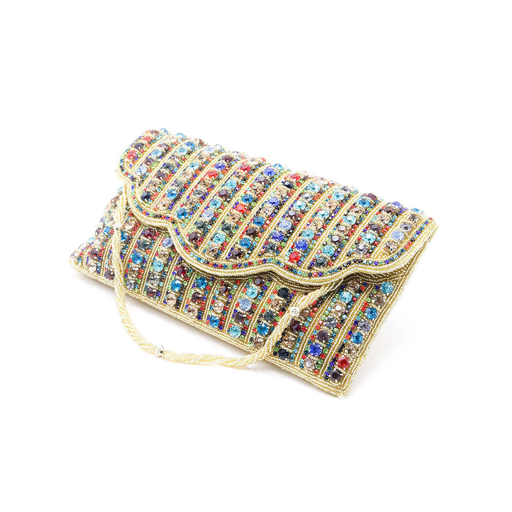 Odette Multi-Coloured Stone Sling Bag