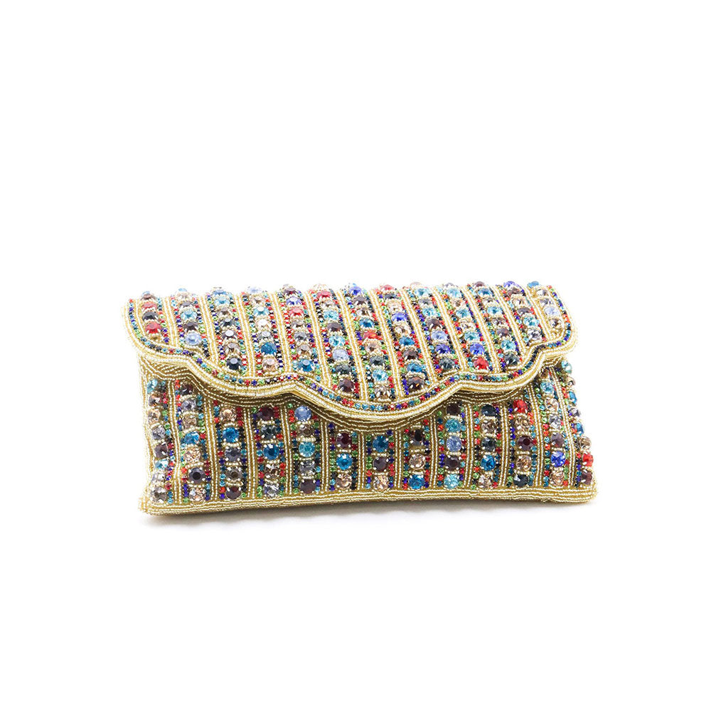 Odette Multi-Coloured Stone Sling Bag