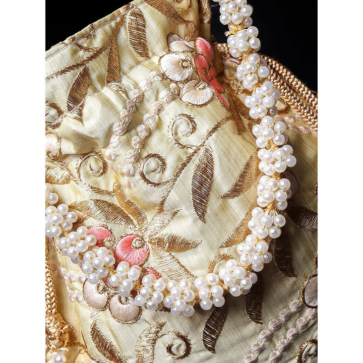 Odette Ivory Potli Bag