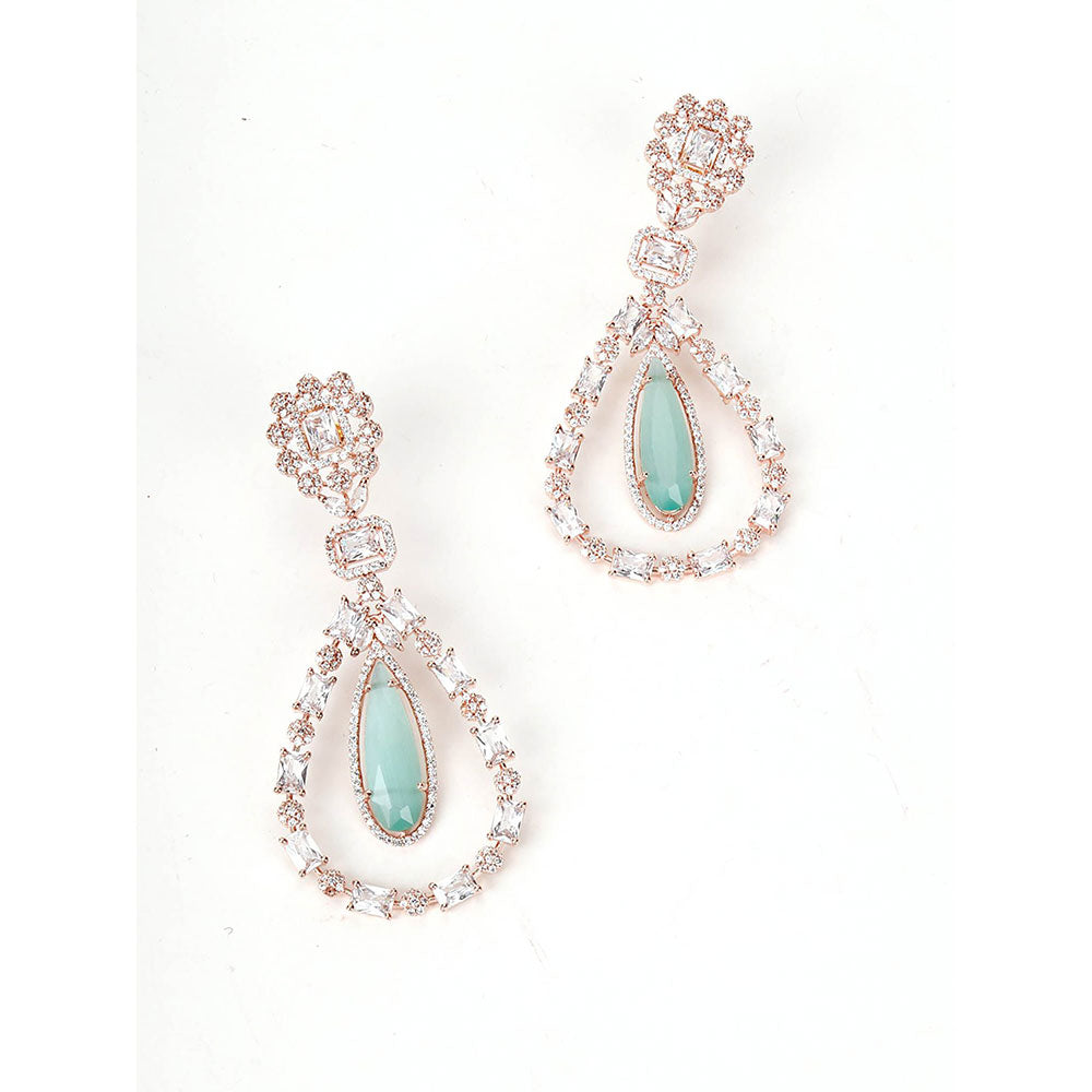 Odette Gold Alloy Drops & Danglers