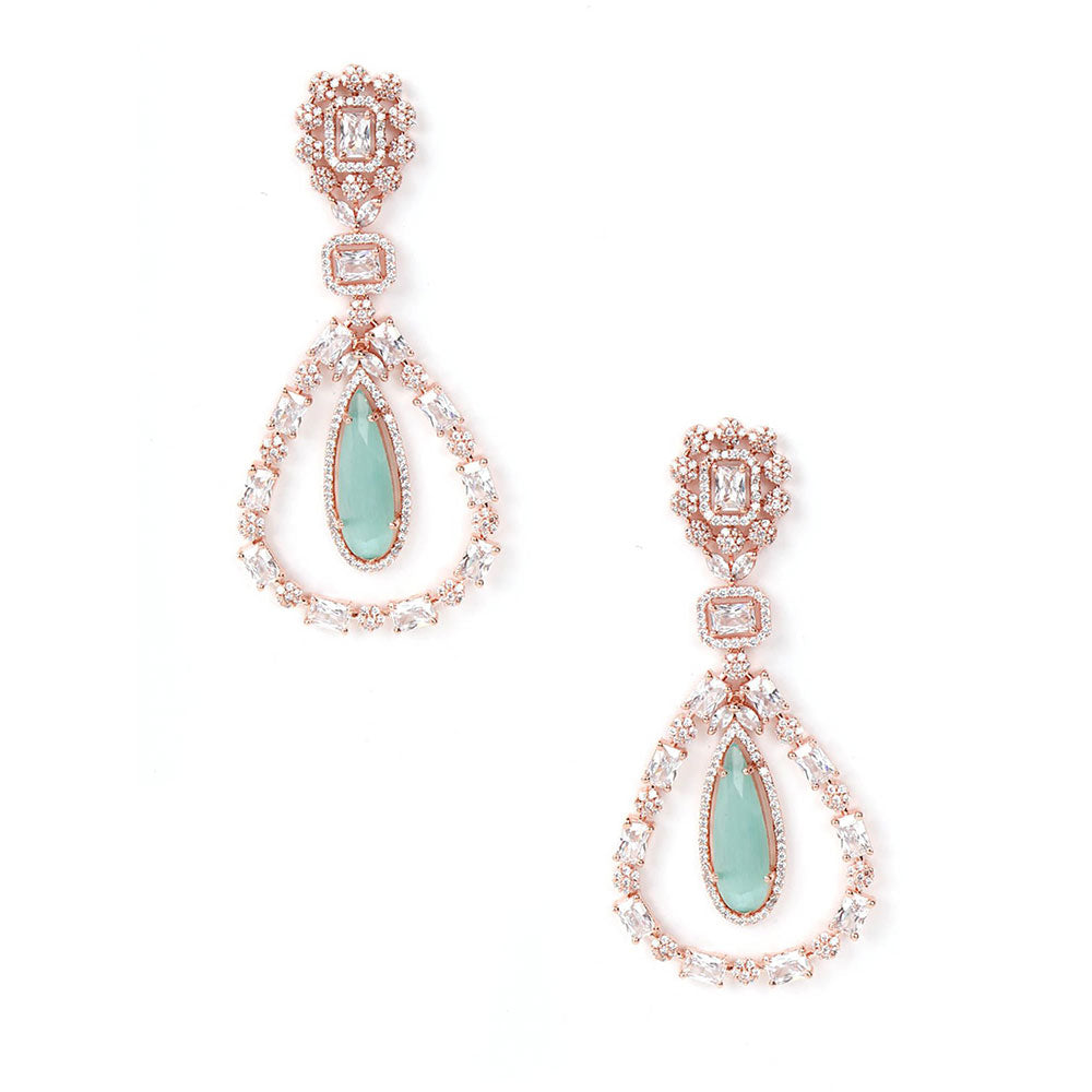 Odette Gold Alloy Drops & Danglers