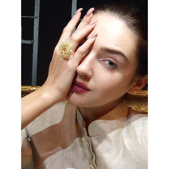 Odette Gold Metal Ring