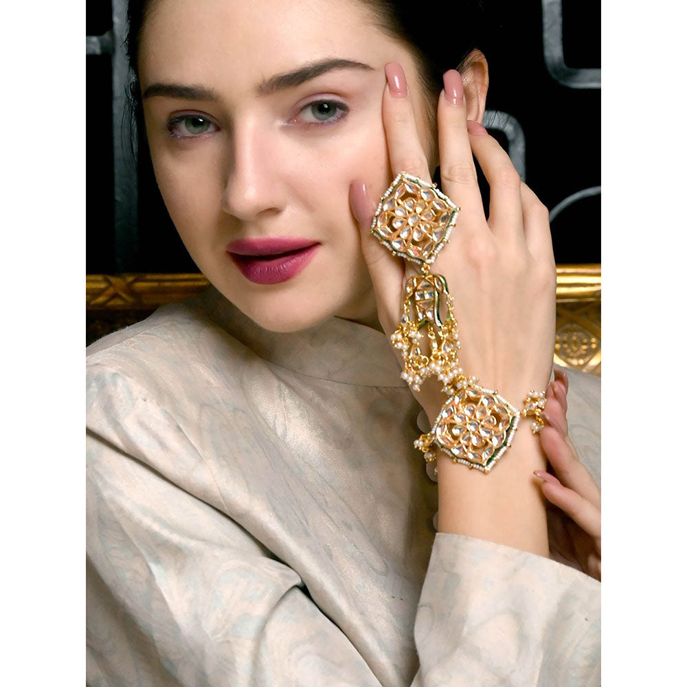 Odette Gold Metal Bracelet