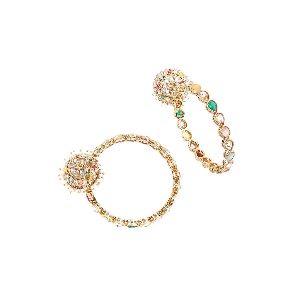 Odette Multicolour Metal Bracelet