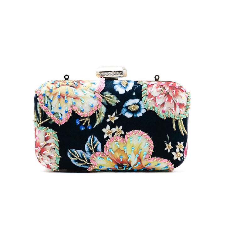 Odette Multi-Color Embellished Clutch