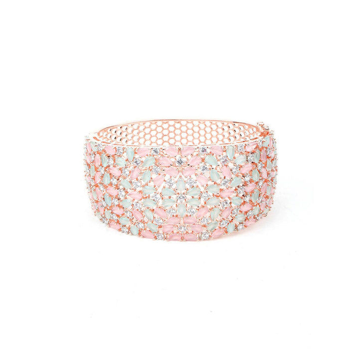 Odette Multi-Color Acrylic And Resin Patterned Bracelets And Bangles