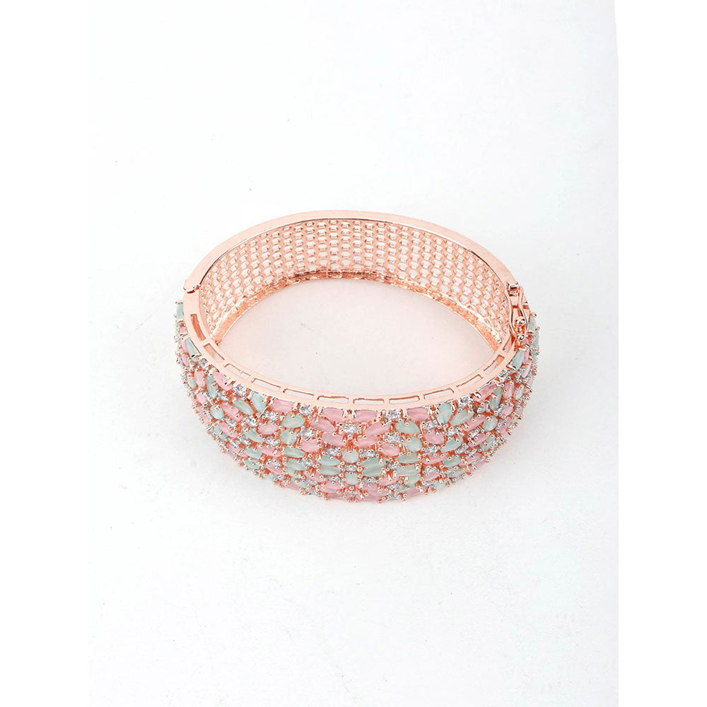 Odette Multi-Color Acrylic And Resin Patterned Bracelets And Bangles