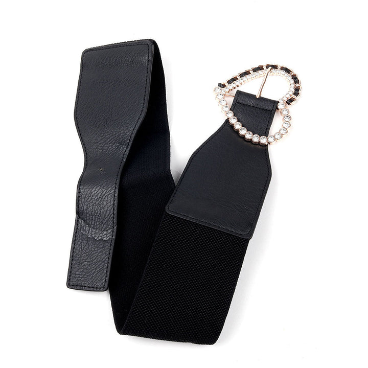 Odette Black Solid Belts