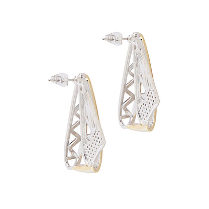 Shaze Multi-Color Sail Boat Earrings